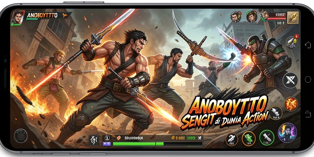 Gameplay seru ANOBOYTOTO dengan aksi penuh ketegangan.