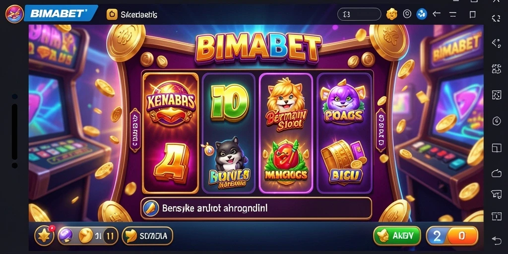 Gameplay menegangkan di BIMABET dengan berbagai tema slot yang menarik.