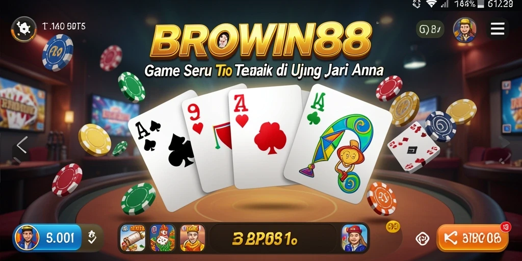 Tangkapan layar gameplay menarik BROWIN88 yang menggambarkan aksi seru.