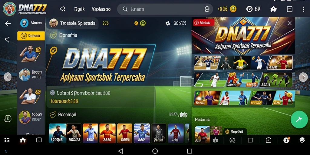 Screenshot gameplay DNA777 yang menunjukkan antarmuka taruhan yang dinamis.