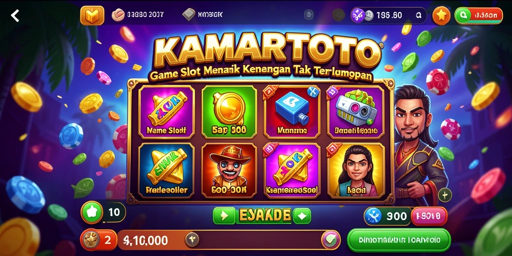 Tampilan menarik dari gameplay KAMARTOTO yang mengasyikkan.