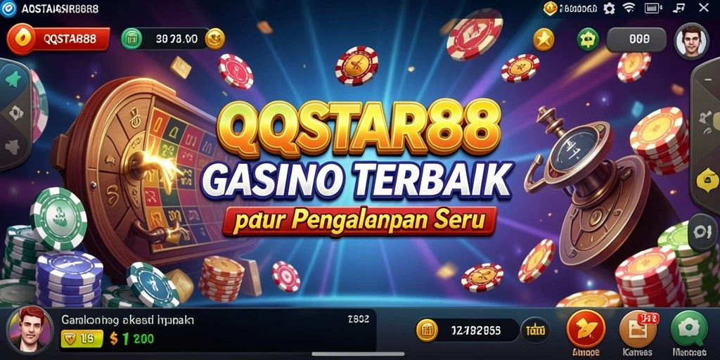 Tangkapan layar gameplay <strong>QQSTAR88</strong> menampilkan suasana Kasino yang mengasyikkan.