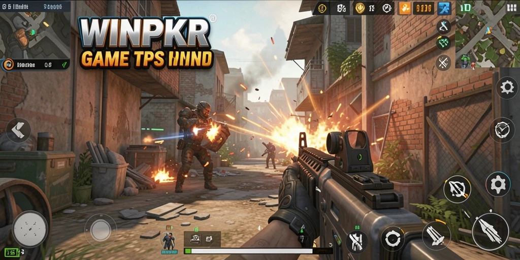 Screenshot gameplay <strong>WINPKR</strong> yang menunjukkan aksi pertempuran yang seru.